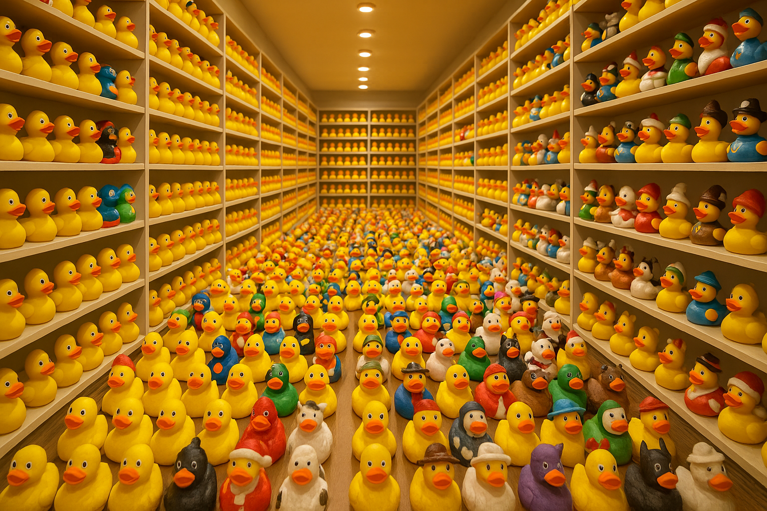 Charlotte Lee and the World's Largest Rubber Duck Collection